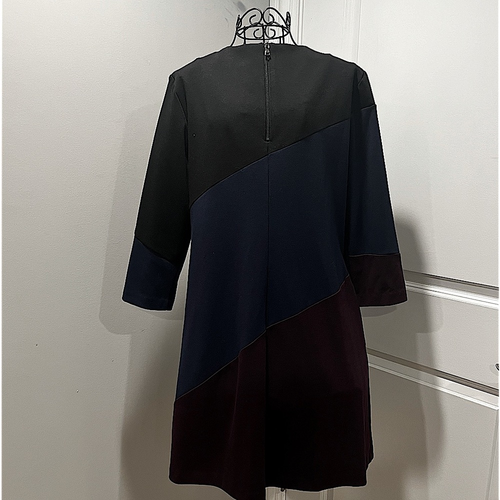 Tri-color dress
